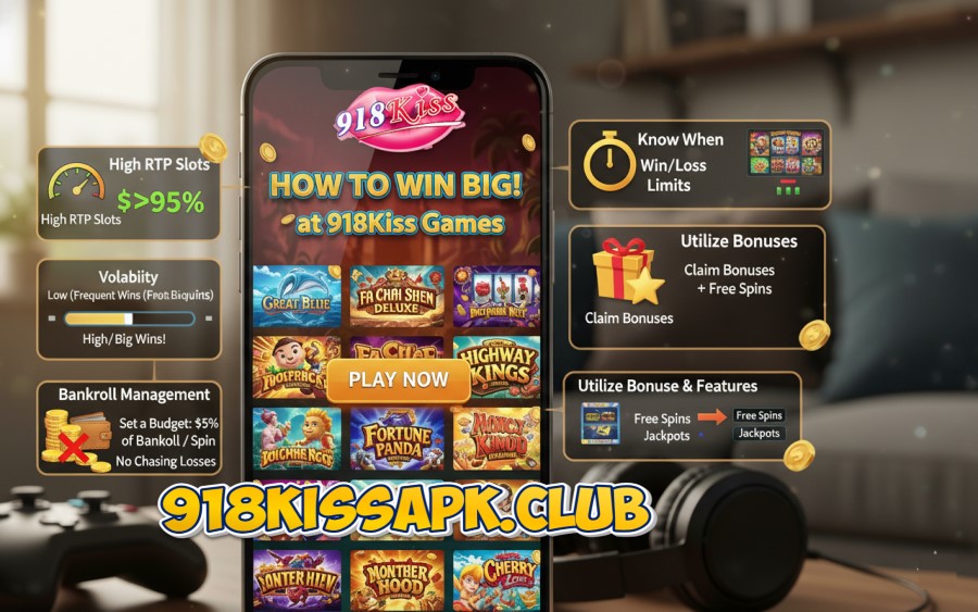 How to Win Big at 918kiss Games How to Win Big at 918kiss Games